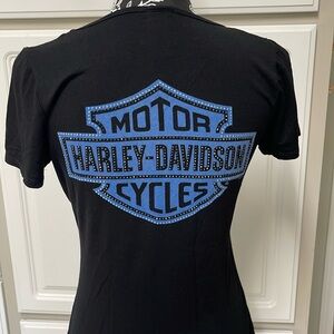Harley Davidson, women bling shirt sz. S